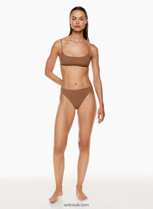 Aritzia High Leg Bottom NZX00011133 High-Waisted Bikini Bottom