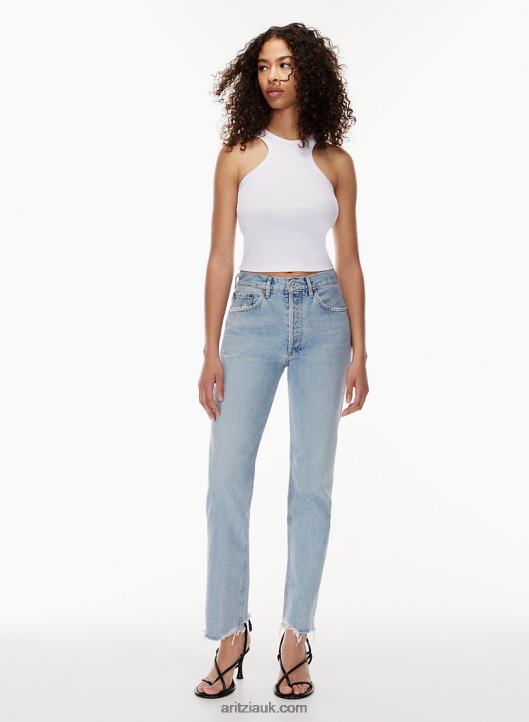 Aritzia Lana Jean NZX0008181 Mid-Rise Straight Jeans