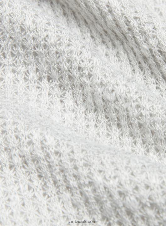 Aritzia Taurus Longsleeve NZX0002239 Waffle-Knit Button-Up Longsleeve