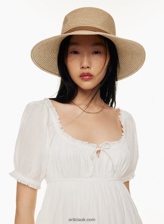 Aritzia Eau Claire Hat NZX0009994 Wide-Brim Straw Hat