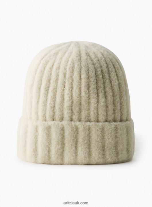 Aritzia Snowed In Hat NZX00010435 Rib-Knit Chenille Beanie