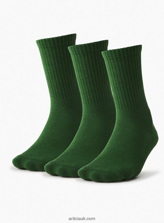 Aritzia Base Grip Crew Sock 3-Pack NZX00010484 Non-Slip Crew Socks 3-Pack