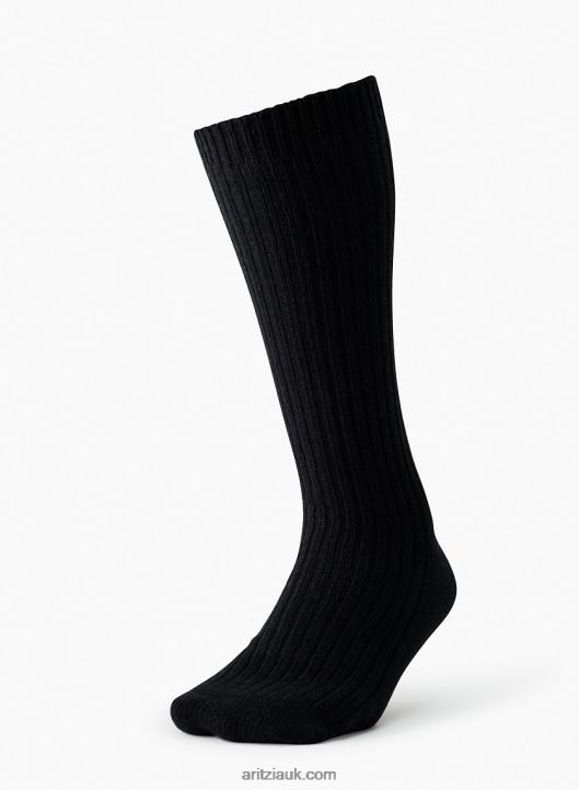 Aritzia Unwind Crew Sock NZX00010366 Ribbed Crew Socks