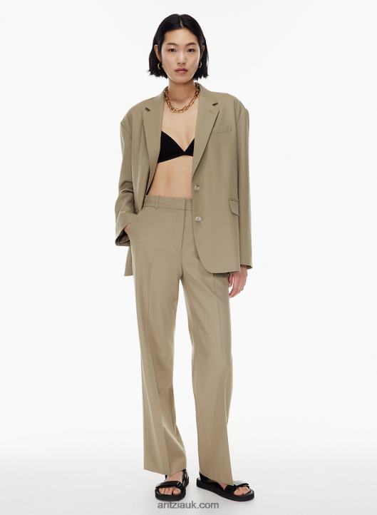 Aritzia Agency Pant NZX0007001 High-Waisted Wool Trousers