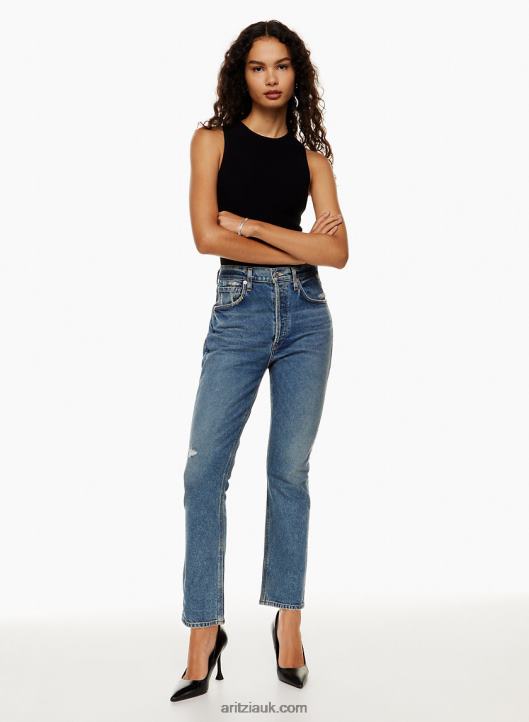 Aritzia Jolene Jean NZX0008123 High-Waisted Straight Jeans