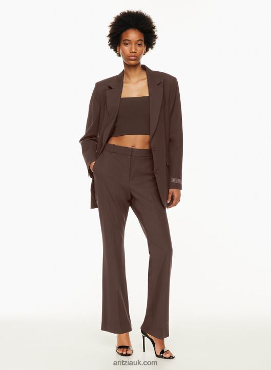 Aritzia Program Pant NZX0007598 High-Waisted Flared Trousers