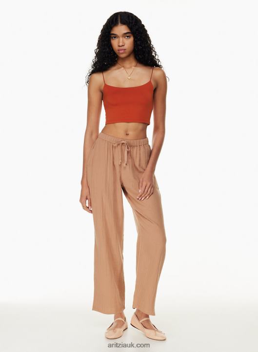 Aritzia Sail Pant NZX0007126 Mid-Rise Organic Cotton Pants