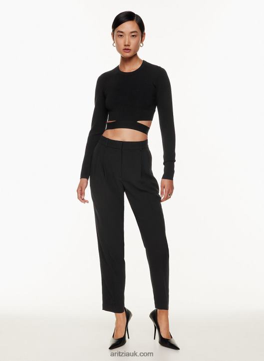 Aritzia Vogue Pant NZX0007658 High-Waisted Pleated Pants