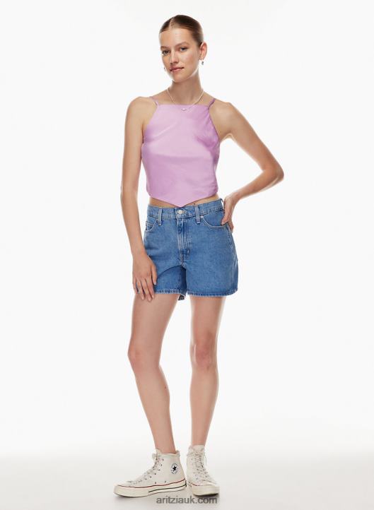 Aritzia Mood Jean Short NZX0009353 High-Waisted Mom Shorts
