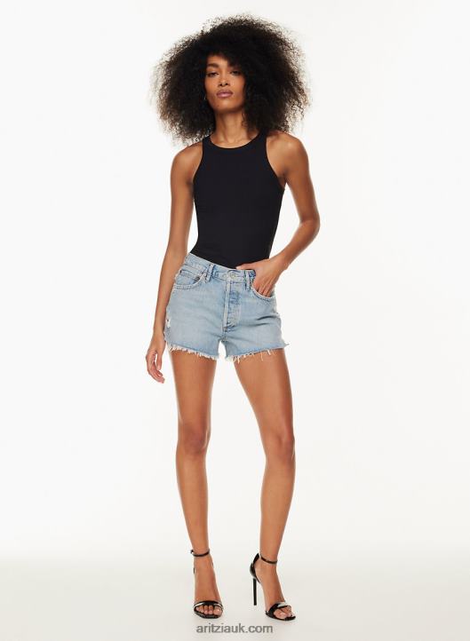Aritzia Parker Jean Short NZX0009232 High-Rise Denim Cut-Off Shorts