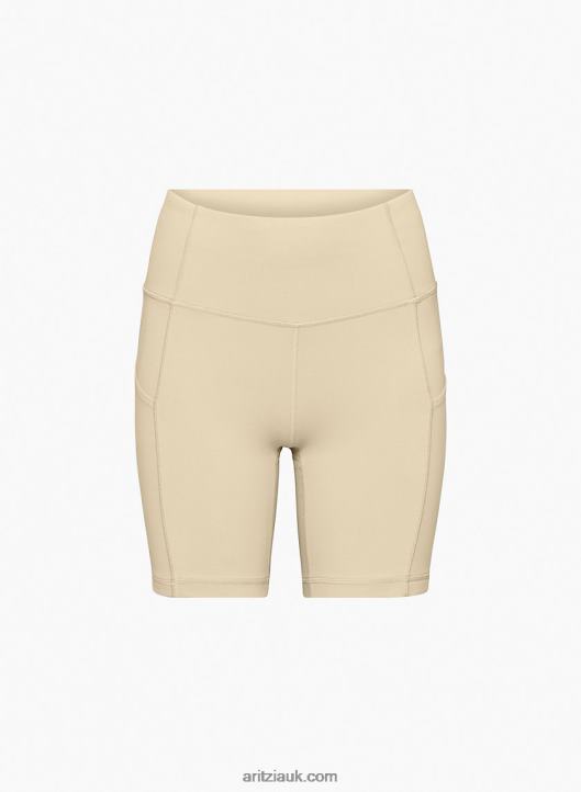 Aritzia Tna Trace Hi-Rise Short NZX0008619 High Waisted Drawcord Bike Shorts With Pockets