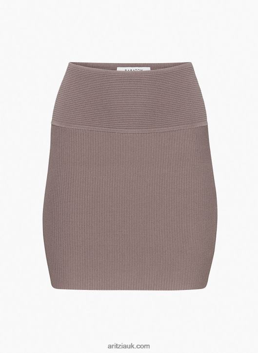 Aritzia Sculpt Knit Mini Skirt NZX0008856 Ribbed Mini Skirt