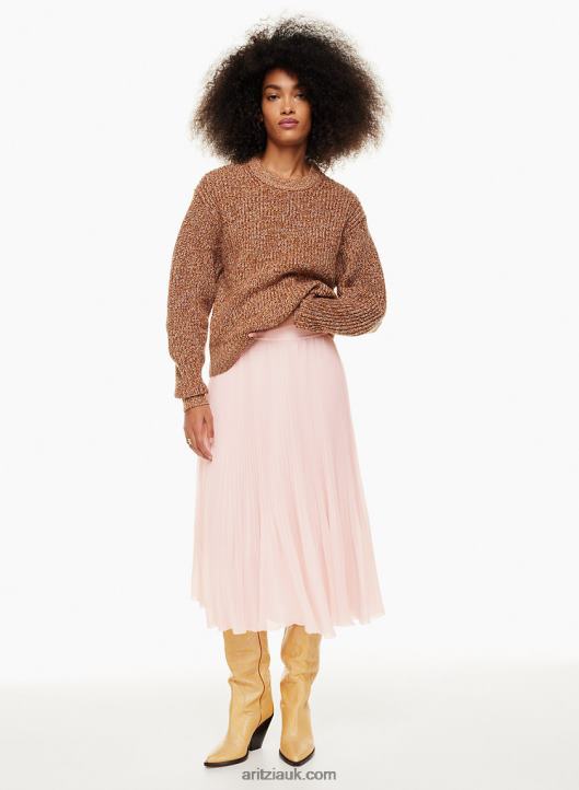 Aritzia Twirl Midi Skirt NZX0008924 Pleated Chiffon Midi Skirt