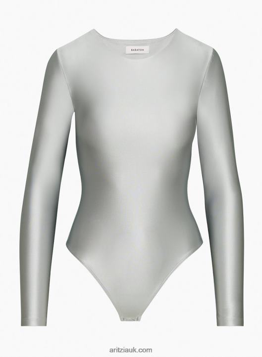 Aritzia Satinette Crew Longsleeve Bodysuit NZX0005009 Long-Sleeve Bodysuit