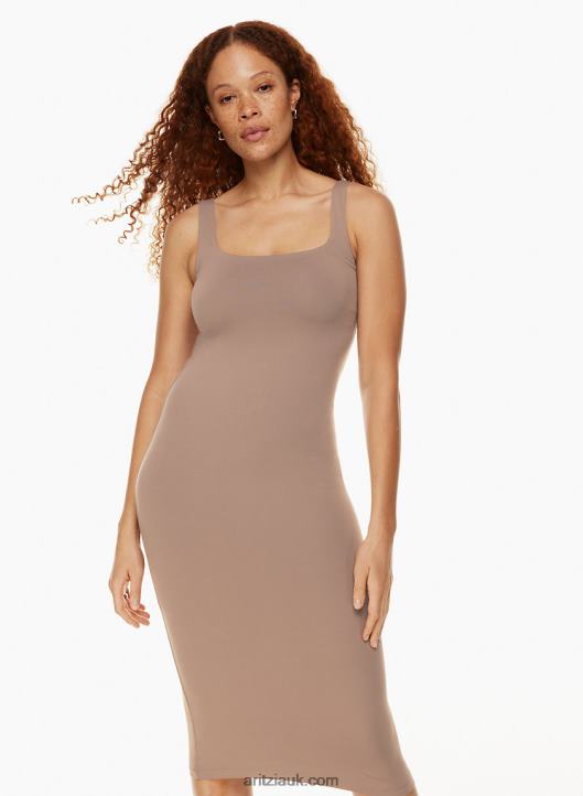 Aritzia Contour Squareneck Midi Dress NZX0005578 Square-Neck Midi Tank Dress