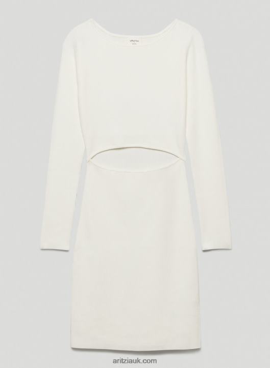 Aritzia Cut-Out Knit Longsleeve Mini Dress NZX0006172 Cut-Out Sweater Dress