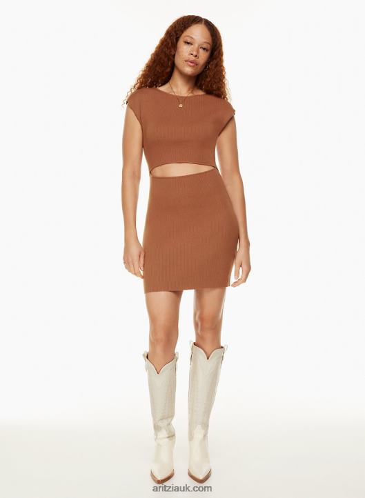Aritzia Cutout Knit Mini Dress NZX0005538 Cut-Out Sweater Dress