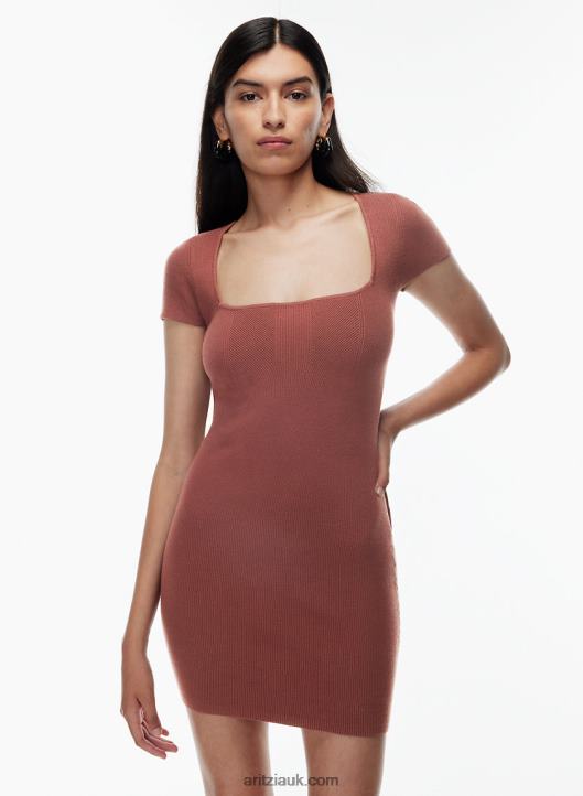 Aritzia Emerge Dress NZX0006449 Sweetheart-Neck Sweater Dress