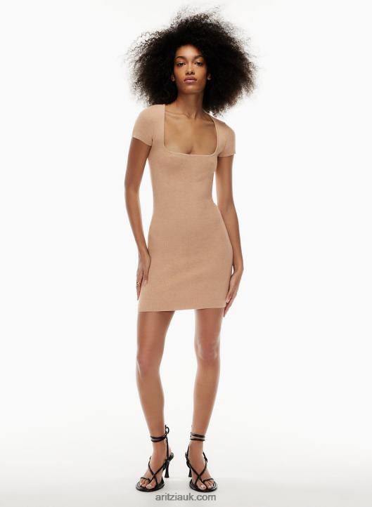 Aritzia Emerge Dress NZX0006454 Sweetheart-Neck Sweater Dress