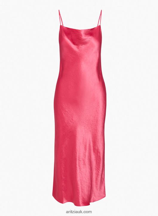 Aritzia Model Maxi Dress NZX0006253 Satin Cowl-Neck Maxi Dress