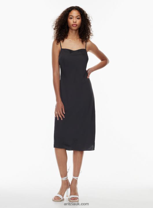 Aritzia Only Square Slip Dress NZX0006163 Square-Neck Satin Slip Dress
