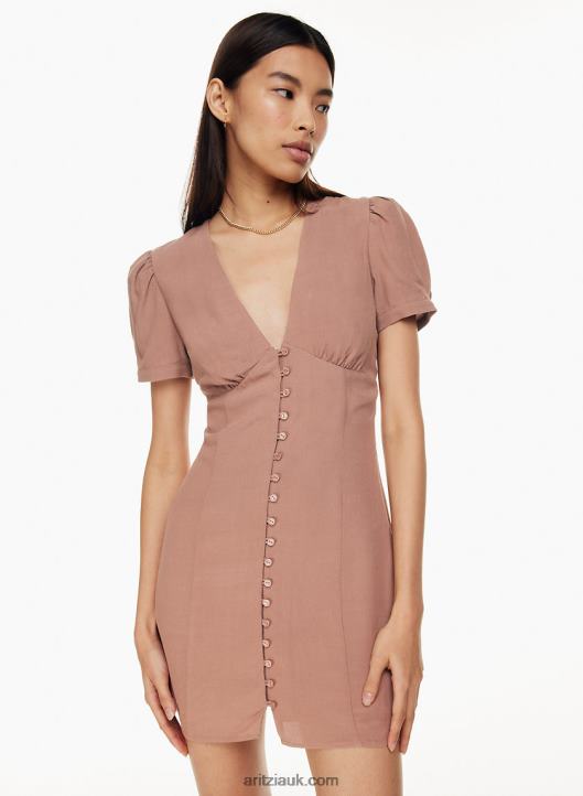 Aritzia Sandrine Dress NZX0005636 Puff-Sleeve Mini Dress