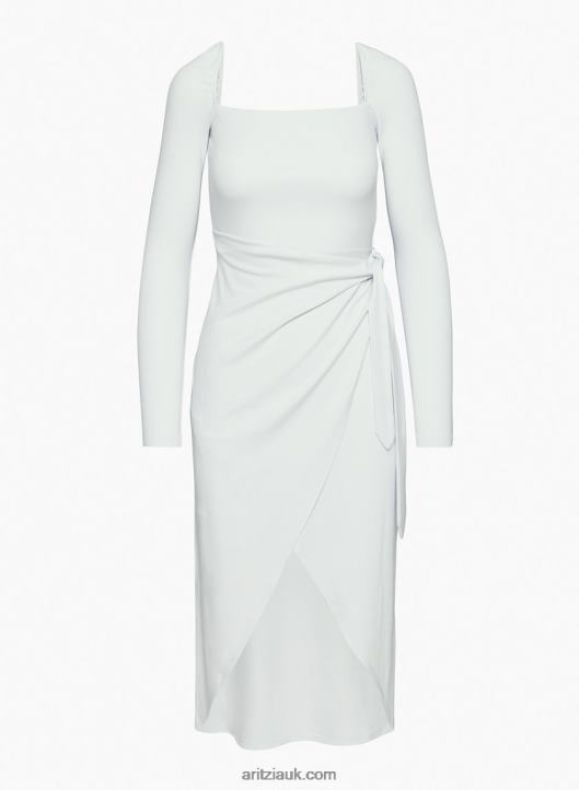 Aritzia Saturn Longsleeve Midi Dress NZX0005520 Midi Long-Sleeve Wrap Dress