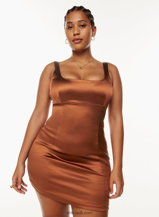 Aritzia Shine Dress NZX0005366 Satin Mini Dress