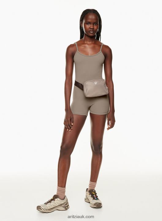 Aritzia Tna New Rhythm Romper NZX0009829 Scoop-Neck Romper