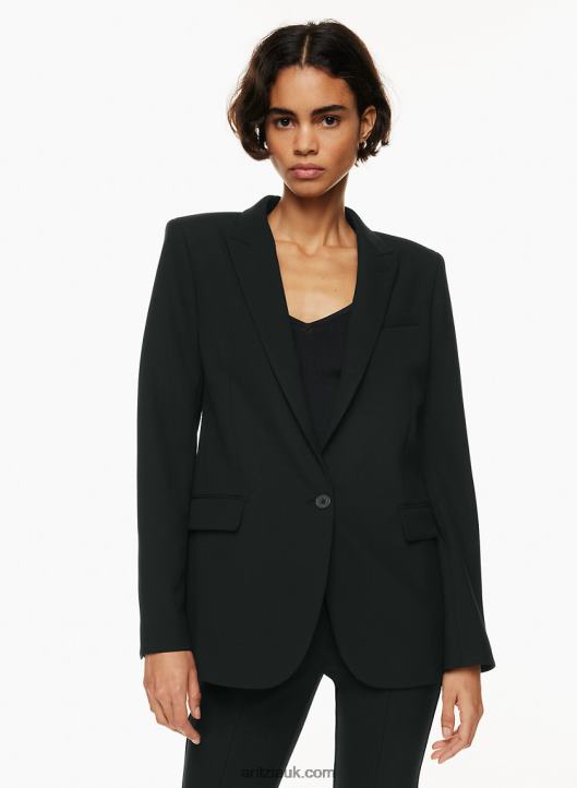 Aritzia Concept Blazer NZX0005234 Single-Breasted Blazer With Shoulder Pads