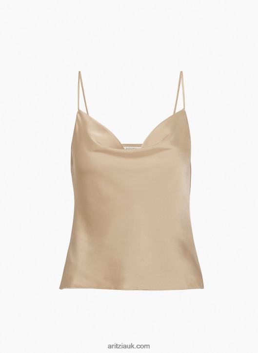 Aritzia Cowlneck Camisole NZX0004159 Satin Cowl-Neck Camisole