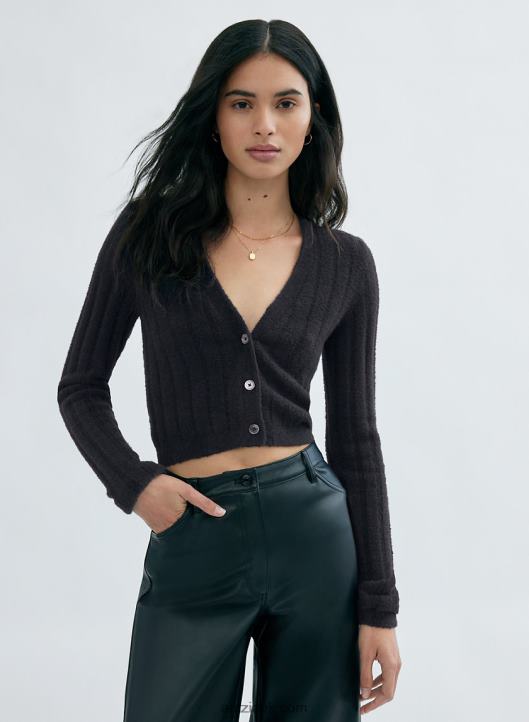 Aritzia Hush Knit Cardigan NZX0003784 V-Neck Chenille Cardigan