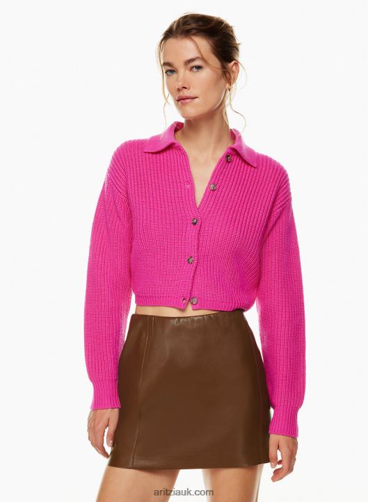 Aritzia Nextdoor Sweater NZX0002967 Collared Merino Wool Cardigan