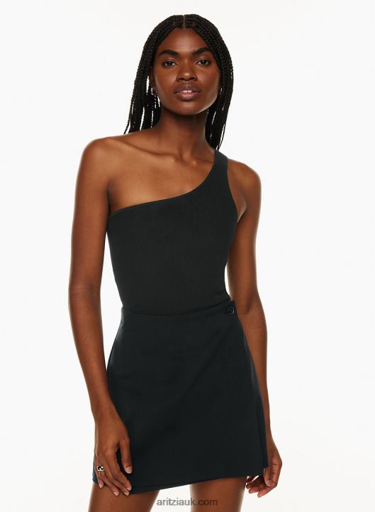 Aritzia Sculpt Knit One-Shoulder Tank NZX000747 Rib-Knit One-Shoulder Top