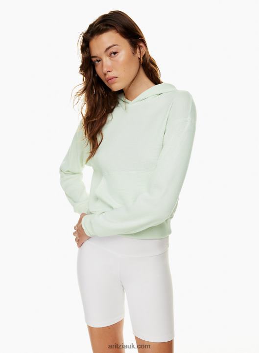 Aritzia Bloor Waffle Hoodie NZX0002176 Waffle-Knit Hoodie