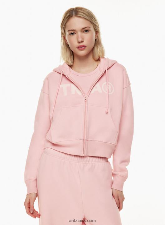 Aritzia Cozy Fleece Boyfriend Boxy Zip Hoodie NZX0005133 Boxy-Fit Hoodie