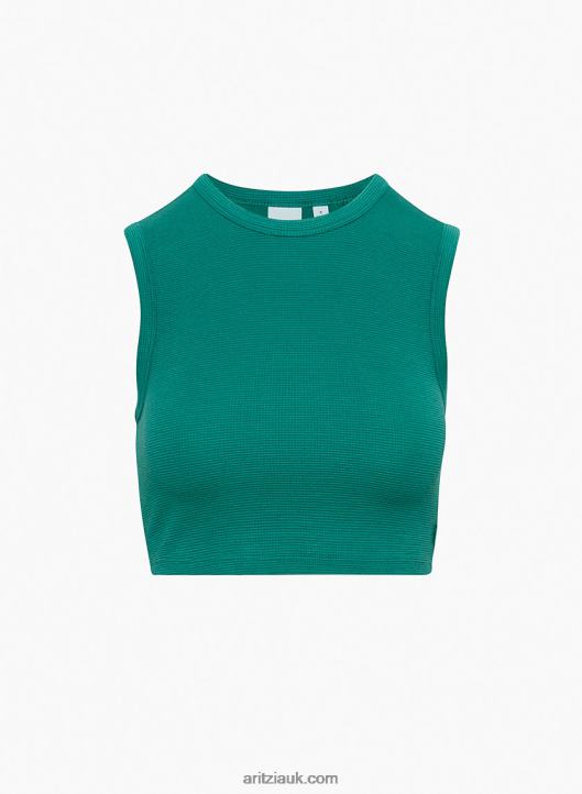 Aritzia Joey Wafflex Tank NZX0001625 Waffle-Knit Crop Top