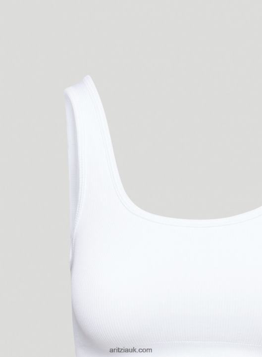 Aritzia Lush Seamless Top NZX0002221 Seamless Scoop-Neck Bra Top