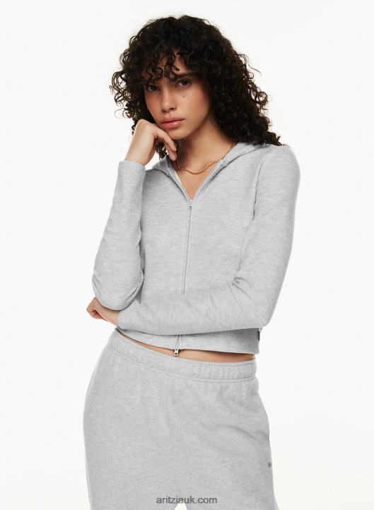 Aritzia Palmer Wafflex Zip Hoodie NZX0002196 Zip-Up Waffle Hoodie
