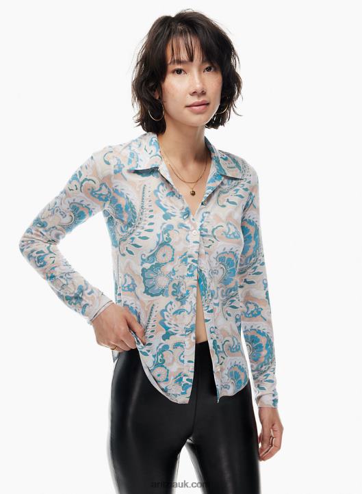 Aritzia Pose Hip Longsleeve NZX0002094 Button-Up Longsleeve